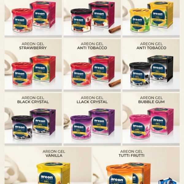 Areon Gel Perfume Air Freshener Mix