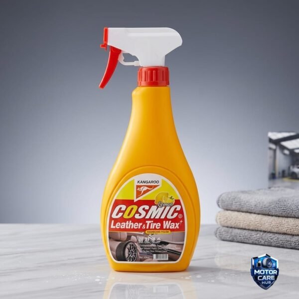 Cosmic Kangaroo Leather, Tyre & Dashboard Polish Spray (500ml)