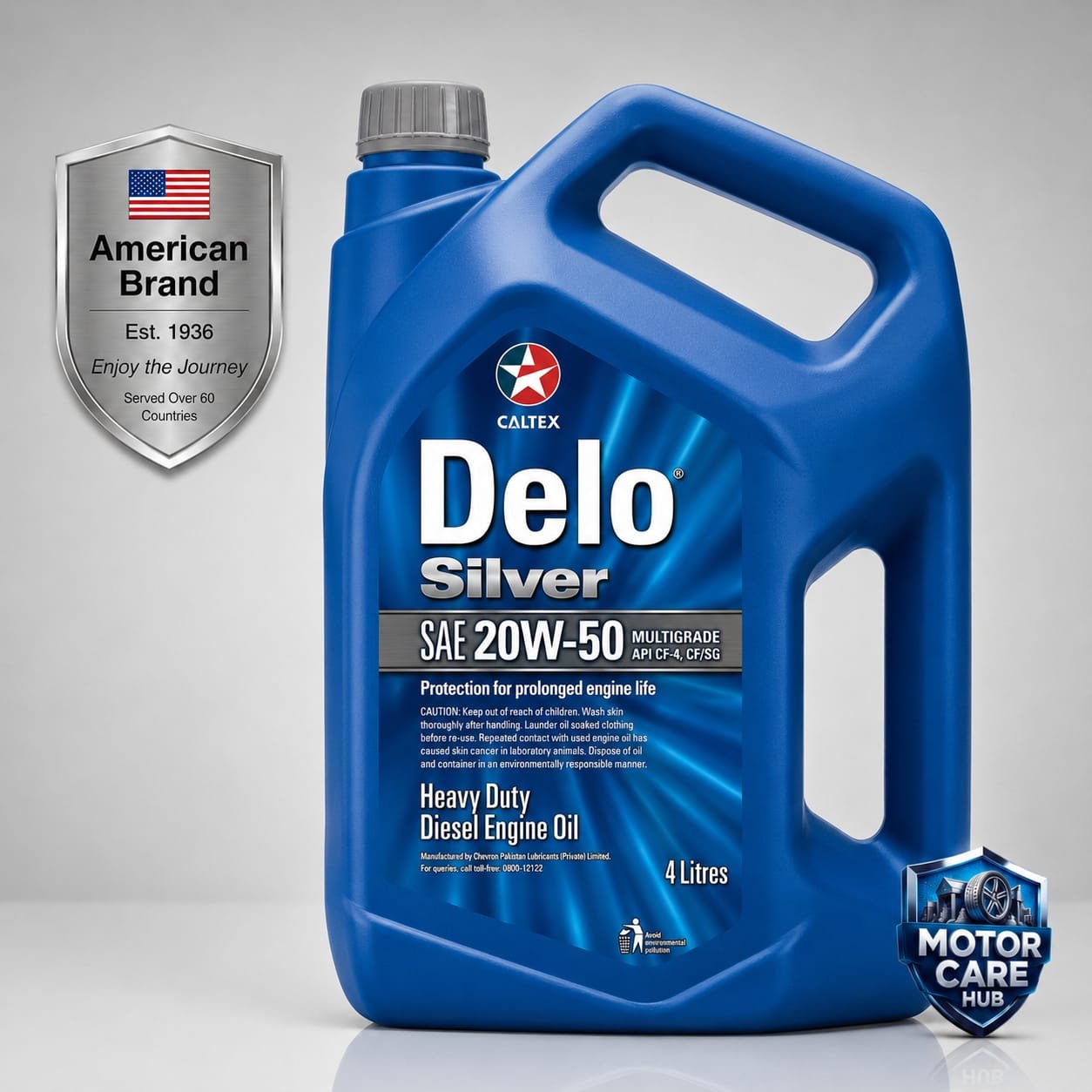 Caltex Delo Silver Multigrade Cf-4, Cf/Sg 20W-50 (4L) 1 Caltex Delo Silver Multigrade Cf-4, Cf/Sg 20W-50 (4L)